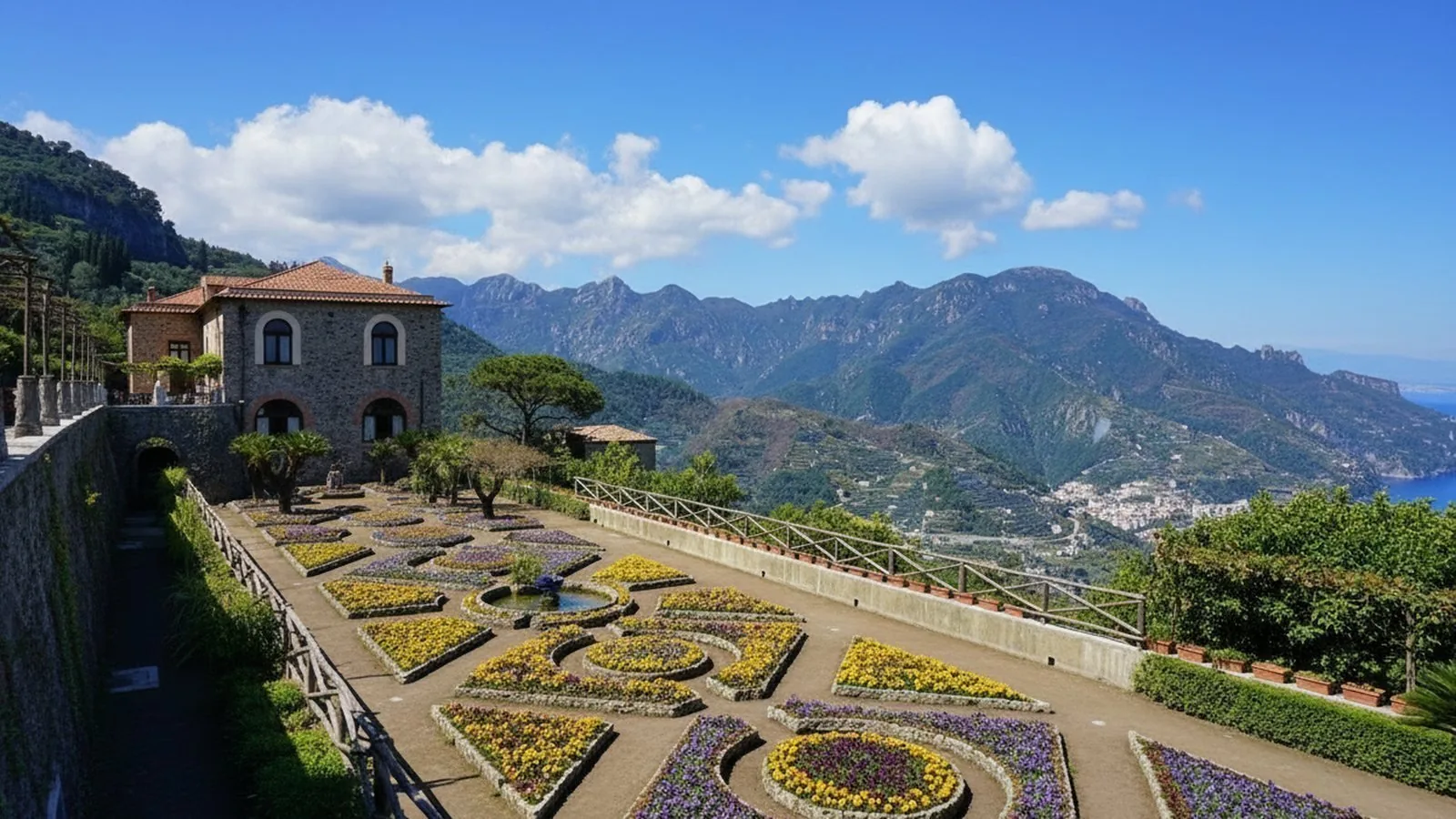 I giardini di Villa Rufolo a Ravello